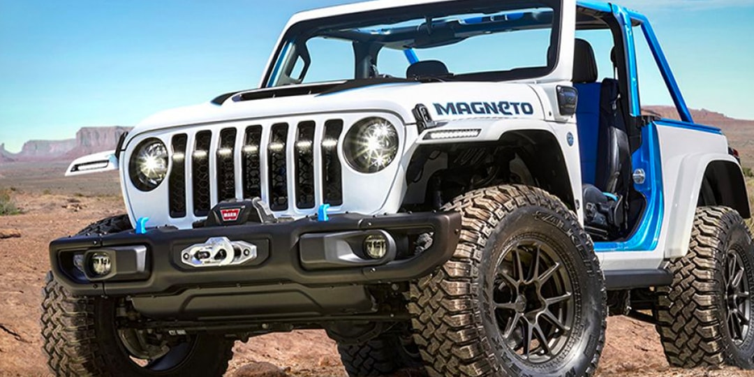 Jeep All-Electric Wrangler Magneto Concept Unveiled | Hypebeast