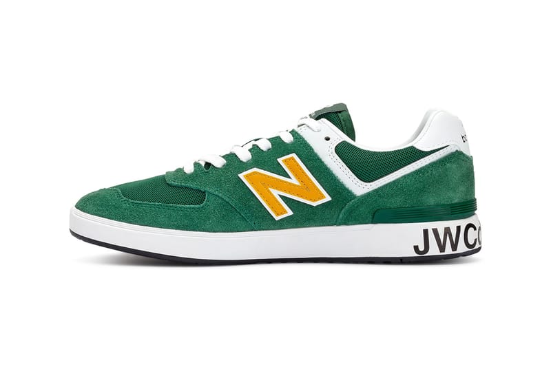 Junya Watanabe New Balance AM574 Green Yellow Release | Hypebeast