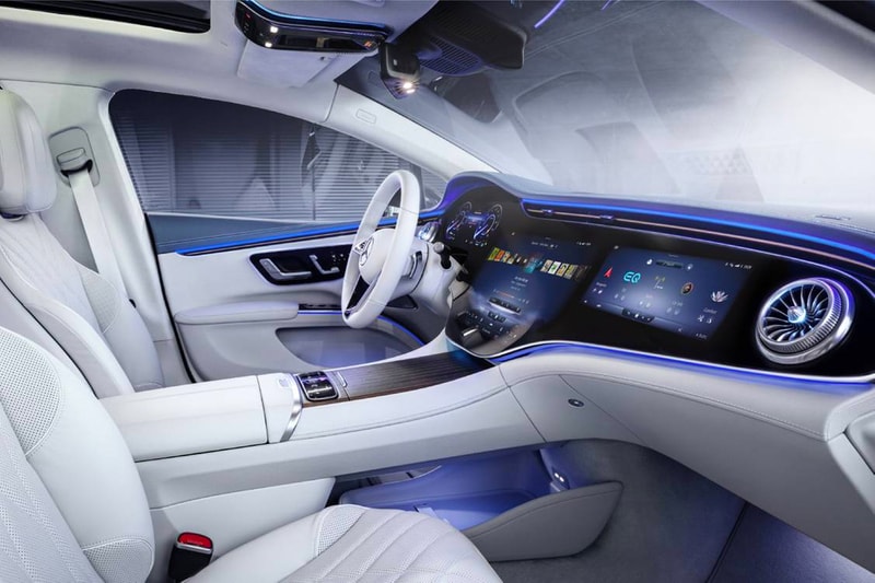 Mercedes-Benz Reveal EQS Electric Interior Screen | Hypebeast