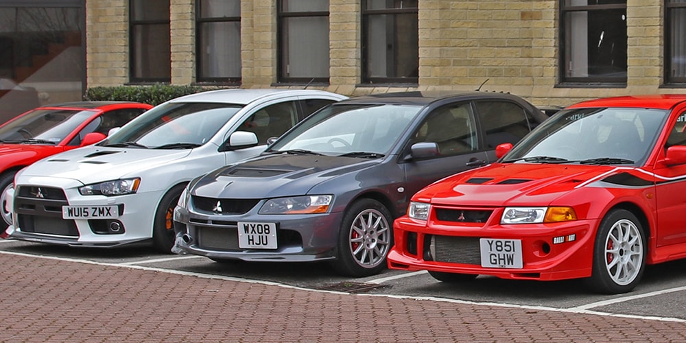 Самые редкие модели Mitsubishi Evo возглавили аукцион Heritage Fleet Auction