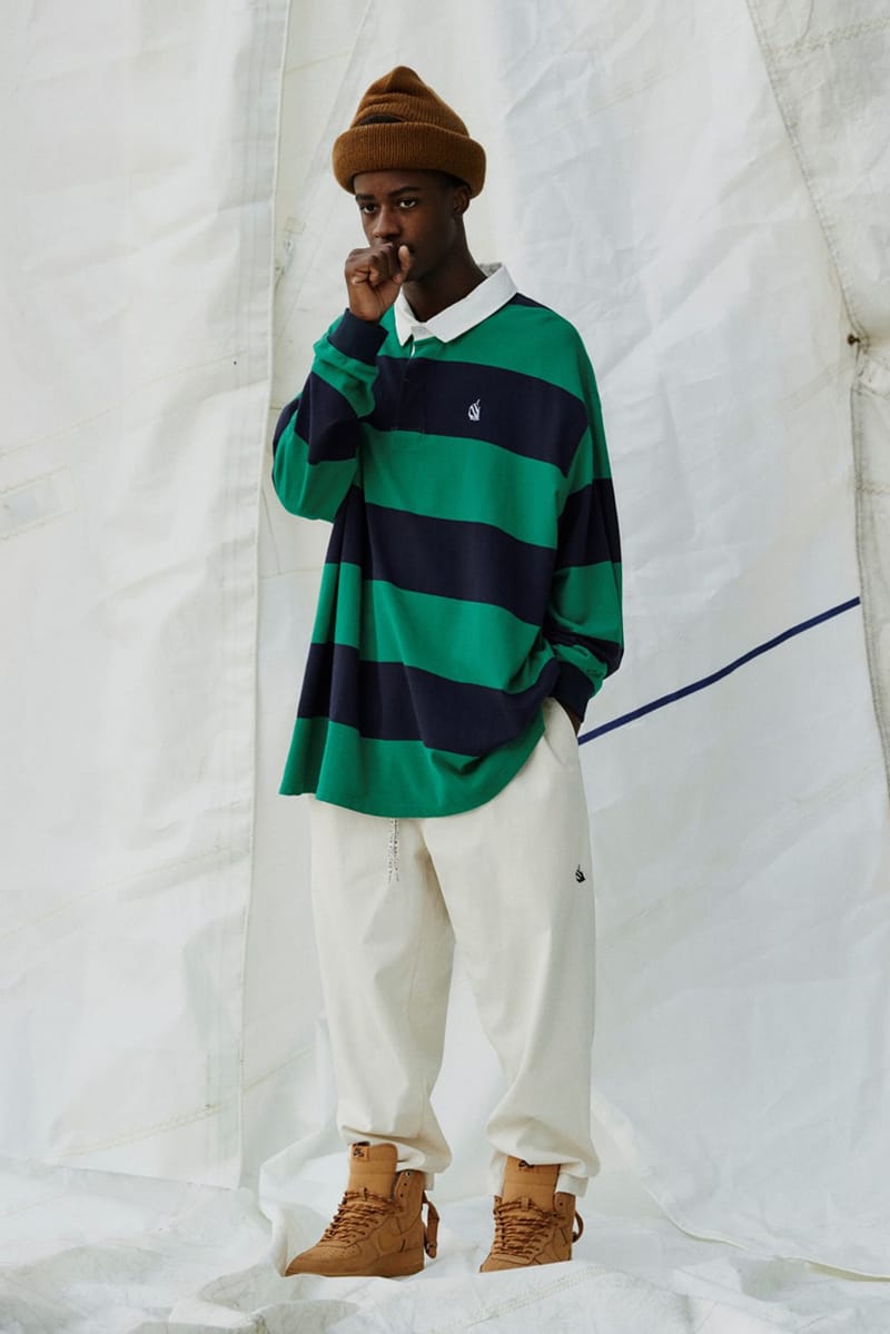 NAUTICA JAPAN SS21 CHANNELS OVERSIZED RETRO STREET-YACHT STYLE