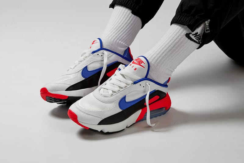 Nike air max hotsell plus blue hero/white/bright crimson