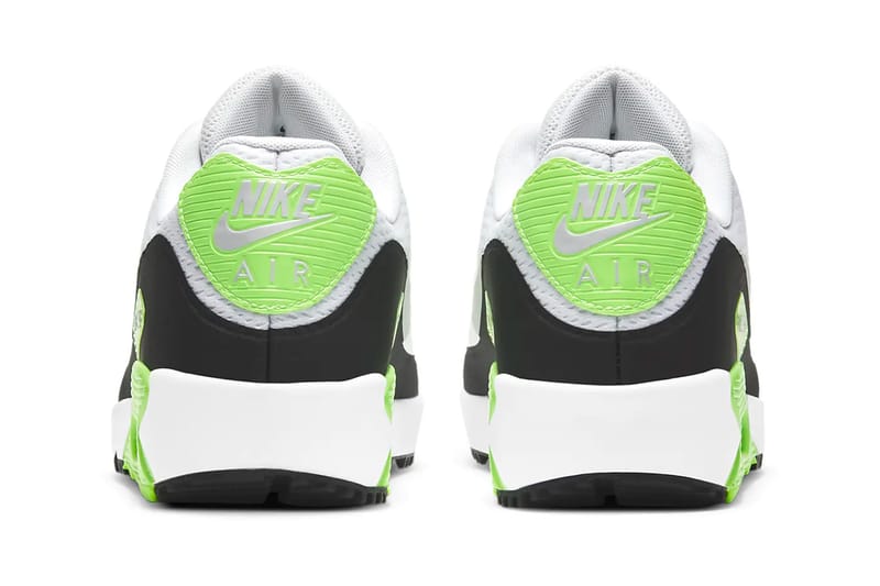 Lime green store g nikes