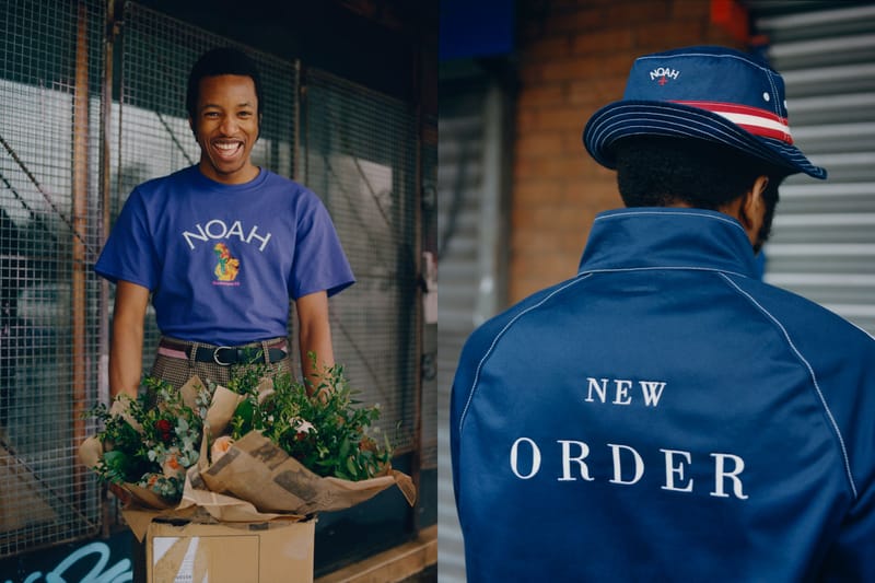 NOAH x New Order Collaboration Collection Release Date NOAH x New Order Collaboration Collection Release Date
