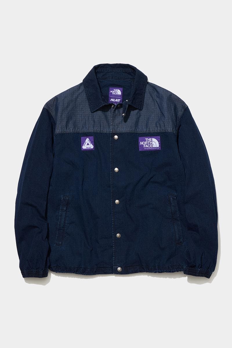 the north face purple label herringbone twill wide cropped pants