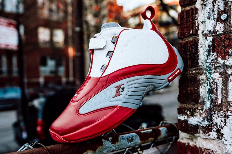 Reebok answer deals iv white red