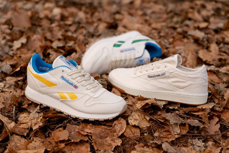 Reebok classic store og white pack