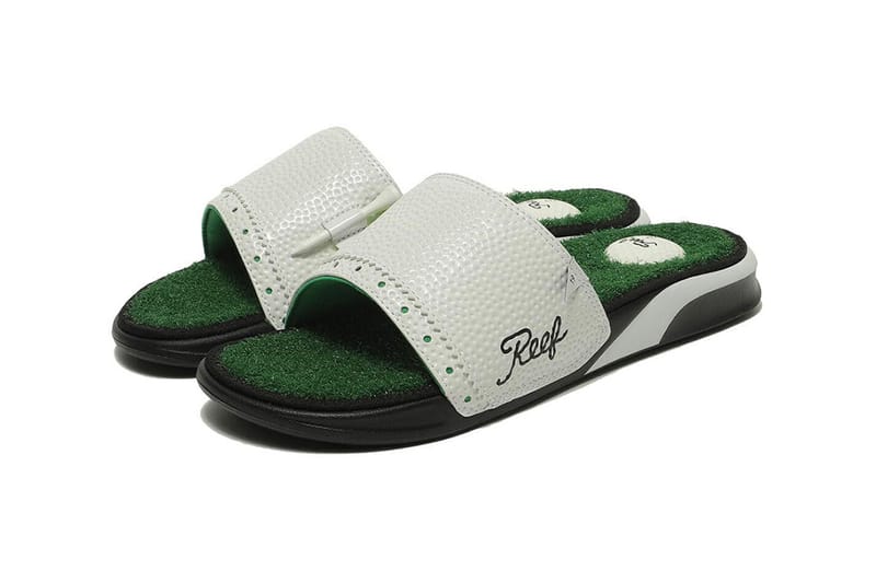 Reef x BEAMS GOLF Bespoke Mulligan Shower Sandals | Hypebeast