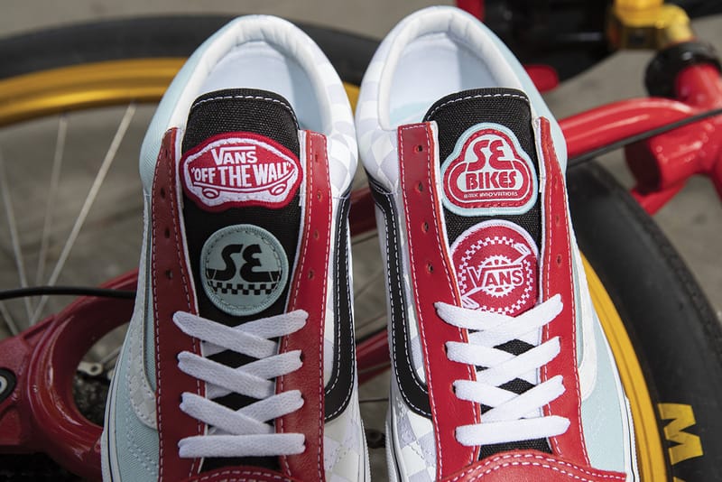 Vans style 36 biking sales red