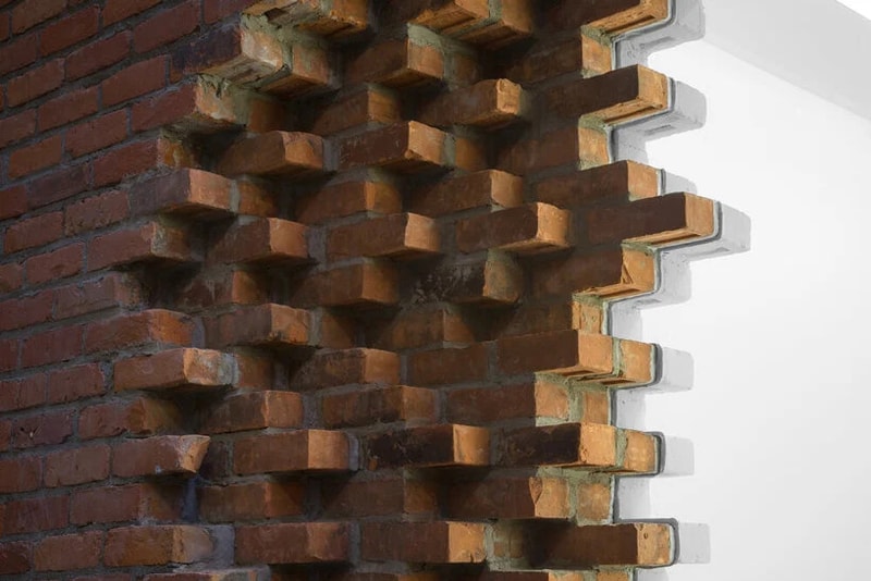 Snarkitecture Brickwork Install at Library Street Collective | Hypebeast