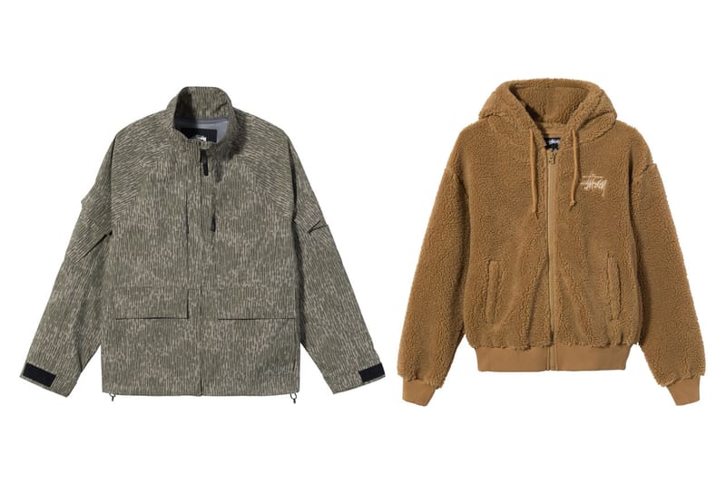 Stussy sherpa zip hoodie hot sale