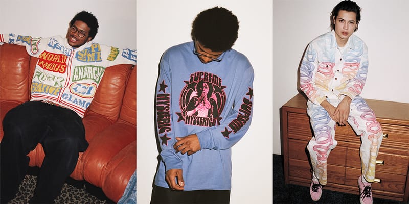 Supreme x HYSTERIC GLAMOUR Spring 2021 Collab | Hypebeast