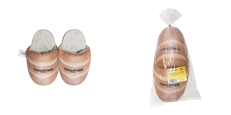 Tommy Cash & Maison Margiela Drop Loaf of Bread Slippers