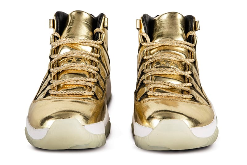 All gold shop jordans 11