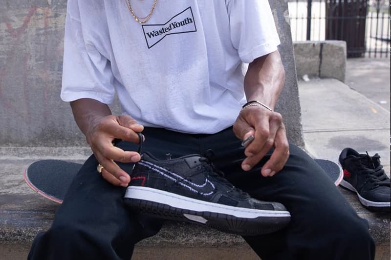sb dunk low verdy wasted youth stockx