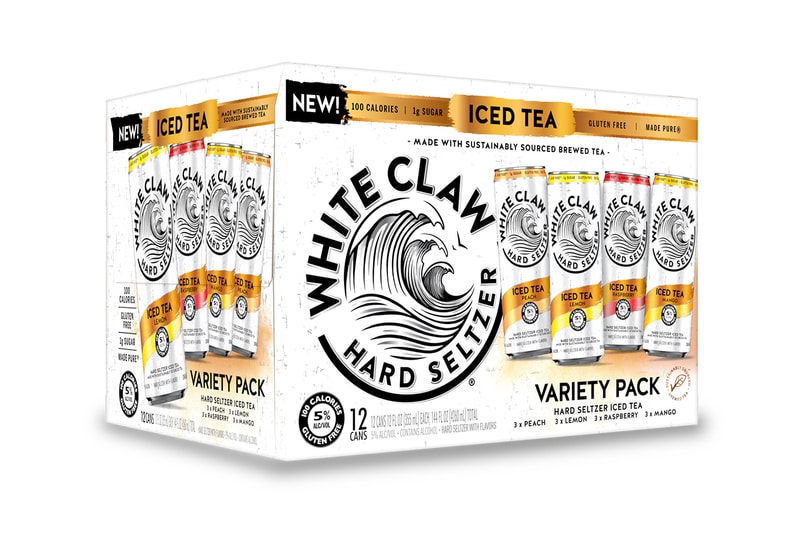 White Claw Hard Seltzer Iced Tea Flavors Launch Hypebeast