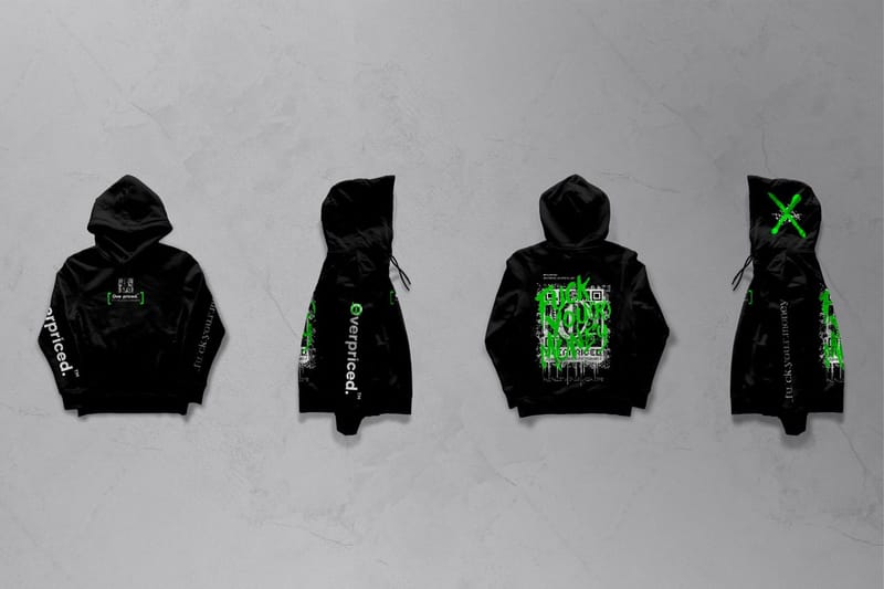 Overpriced.™ NFT-Powered Hoodie Sells for $26,000 USD | Hypebeast