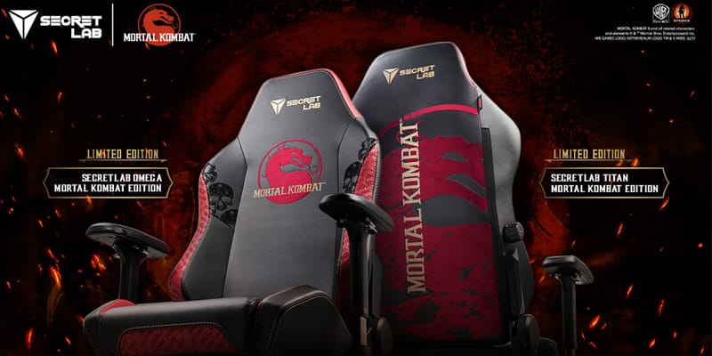 Secretlab Mortal Kombat Gaming Chair Release Hypebeast