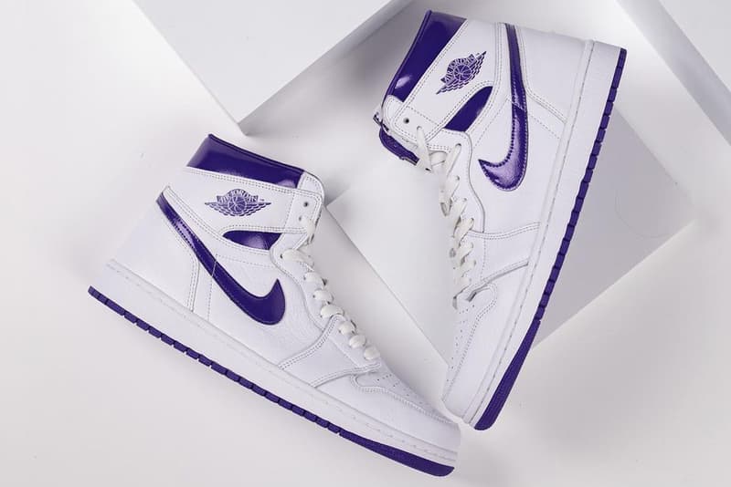 Air Jordan 1 quot Court Purple quot Release Date Info Hypebeast