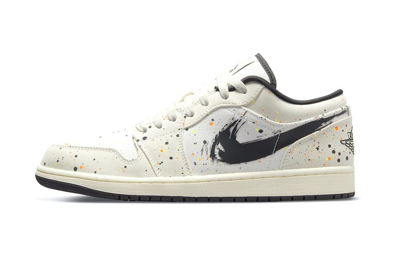 Air jordan sales paint splatter