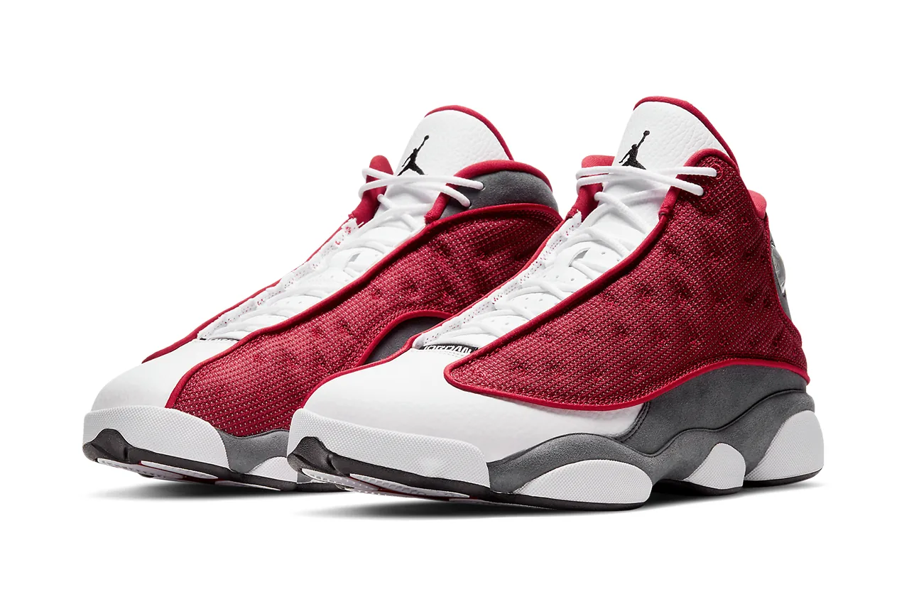 White and clearance red 13s jordans