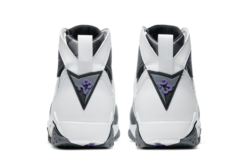 Retro 7 purple and sales white