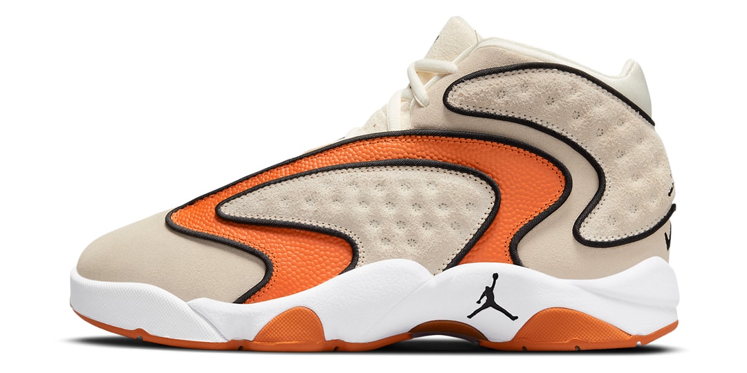 Air Jordan OG «Coconut Milk» может похвастаться оранжевыми вставками из баскетбольной кожи