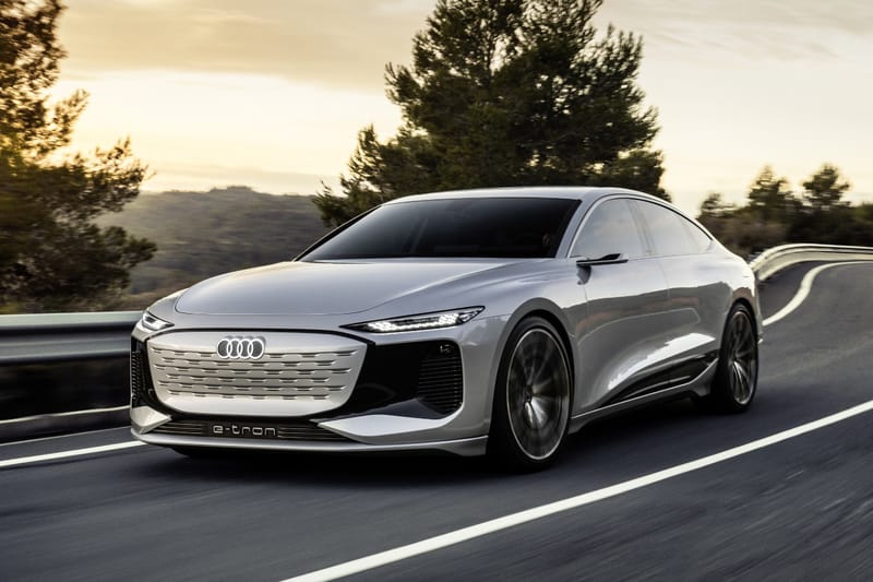 New audi all on sale electric car