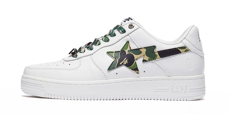 Bape camo shoe sales