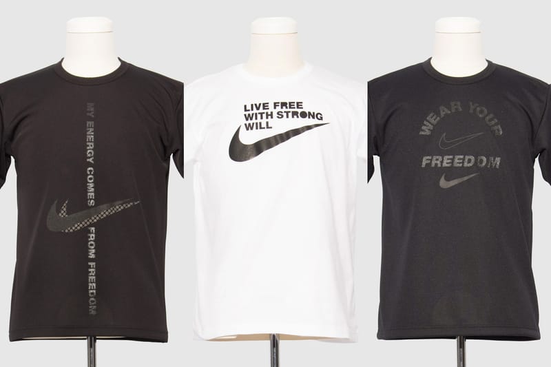 BLACK Comme des Garçons x Nike T-Shirts at DSM | Hypebeast