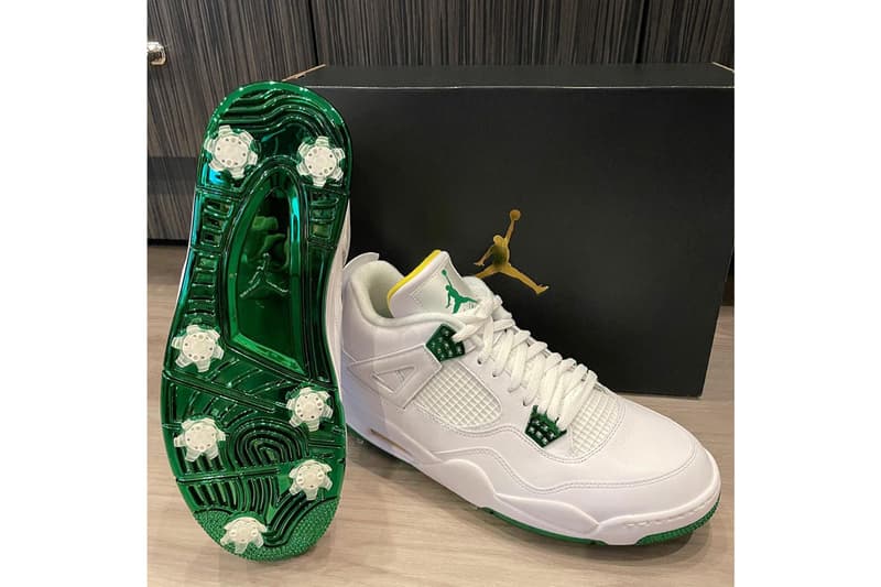 Bubba Watson Reveals Air Jordan 4 Golf &quot;Masters&quot; PE