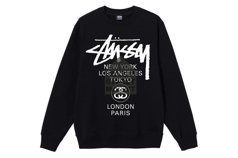 Dover Street Market x Stüssy World Tour Graphics | Hypebeast