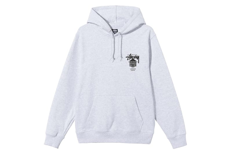 Stussy x dover street discount market world tour zip hoodie