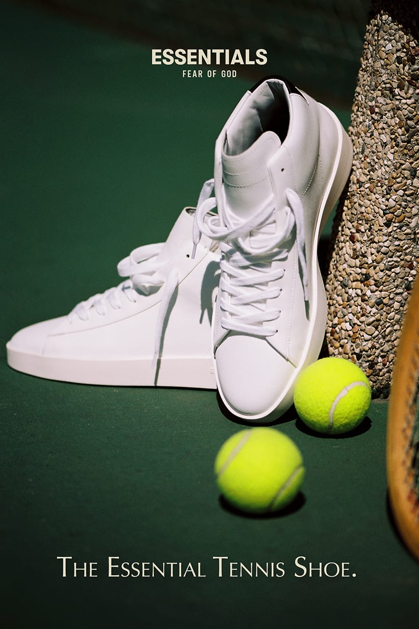 Fear of God ESSENTIALS Tennis Shoe Mid Release | HYPEBEAST