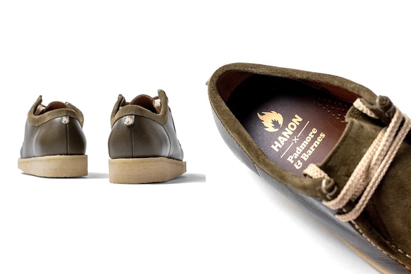 HANON x Padmore & Barnes P204 Olive Release Date | Hypebeast