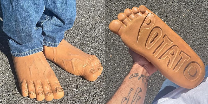 Imran Potato Human Feet Slip On Release Info | Hypebeast