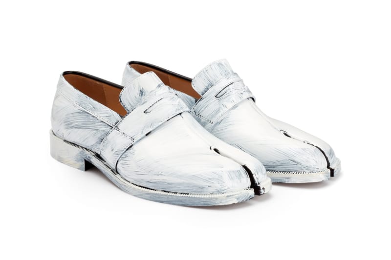 Maison Margiela Has Painted Its Tabi Loafer White | Hypebeast