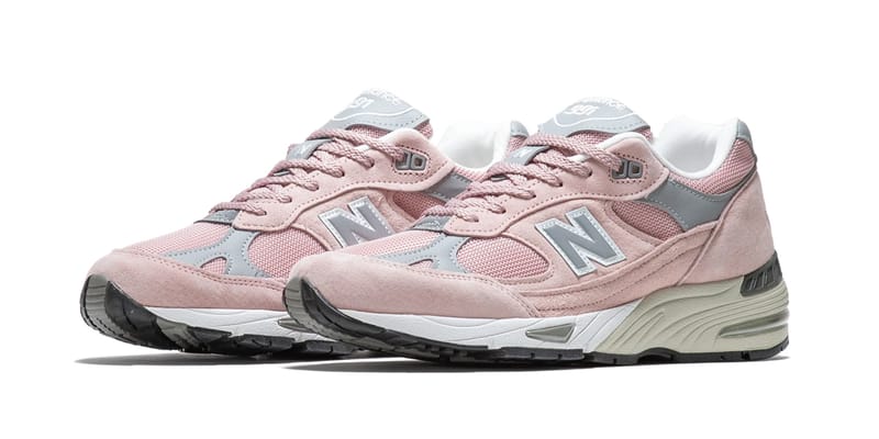 New Balance 991 Pink/Grey Release Info & Photos | Hypebeast