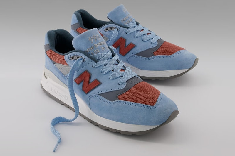 New balance 998 blue on sale green