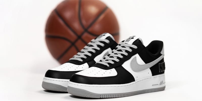 black and white nike air force 1