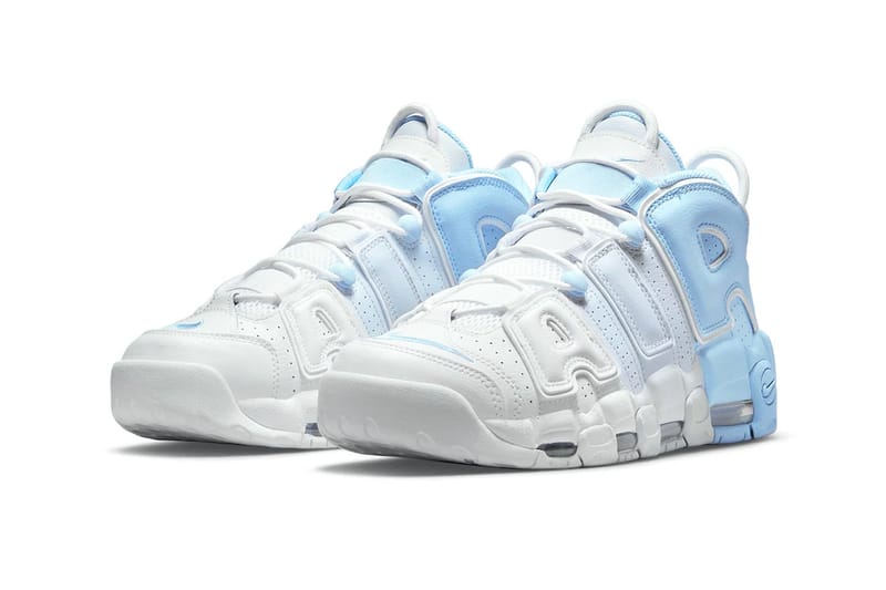 Sky blue store nike trainers