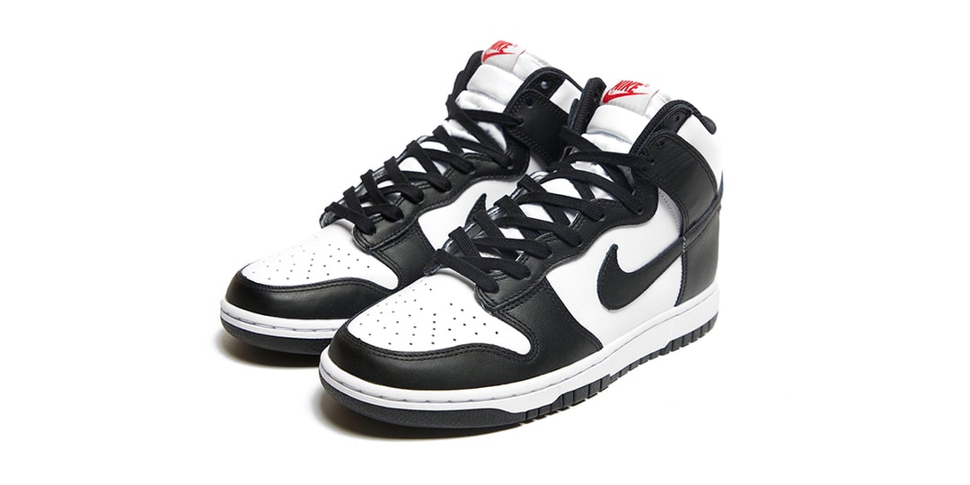 Первый взгляд на кроссовки Nike Dunk High «Panda»