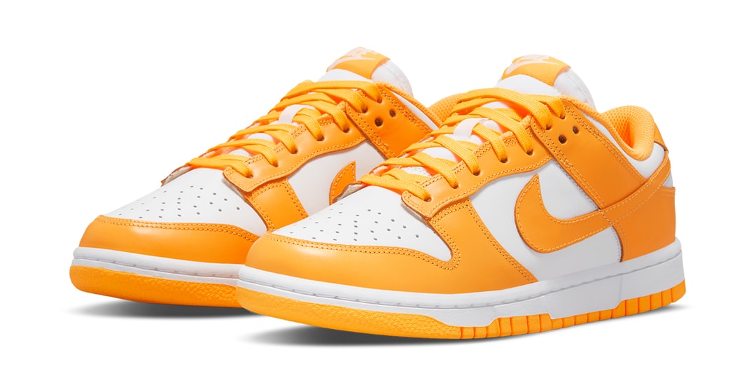Nike Dunk Low светится в цвете «Laser Orange»