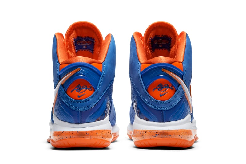 Nike lebron 8 sales Orange