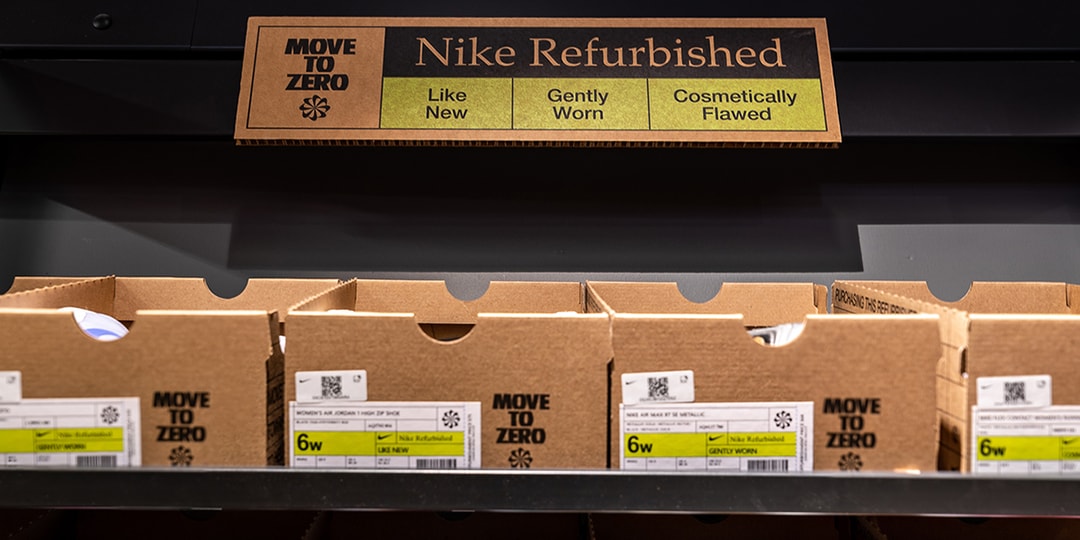 Nike раскрывает подробности новой программы Circularity «Nike Refurbished»