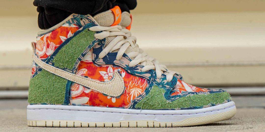 Nike SB освещает мощный SB Dunk High «Maui Wowie»