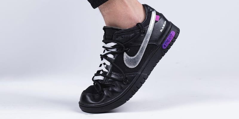 Black off shop white nikes