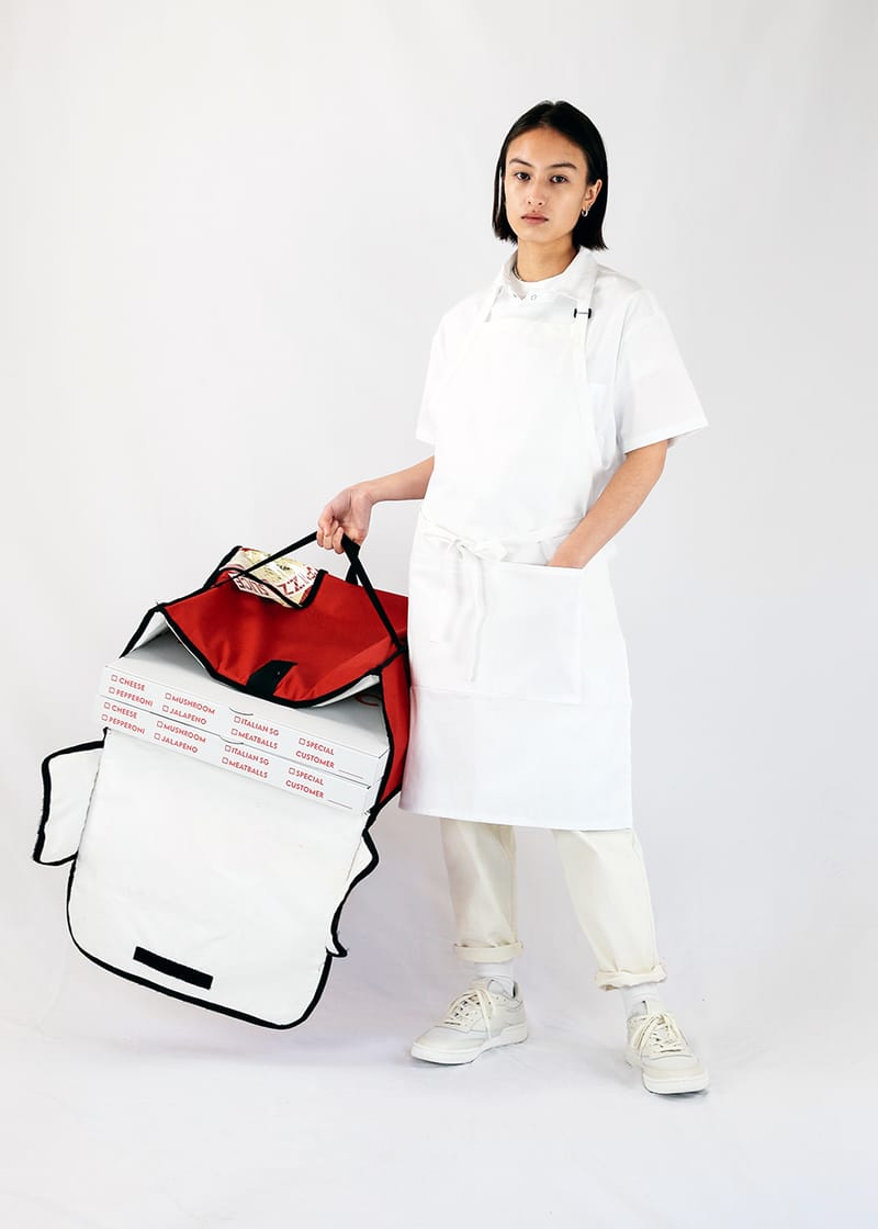 PIZZA SLICE x Reebok Classic Japan Club C Sneaker | Hypebeast