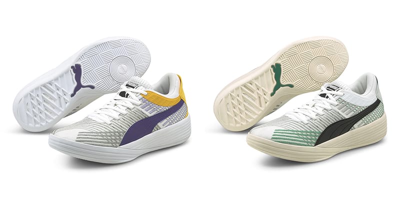 Puma clyde outlet lakers