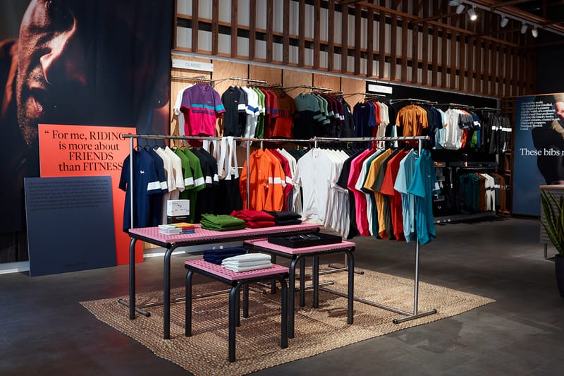 Rapha pop up discount store